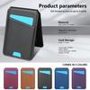 Compatible with iPhone 16 15 Pro, Magnetic Detachable Wireless Charging Two-in-one Card Slot Anti-drop Phone Case