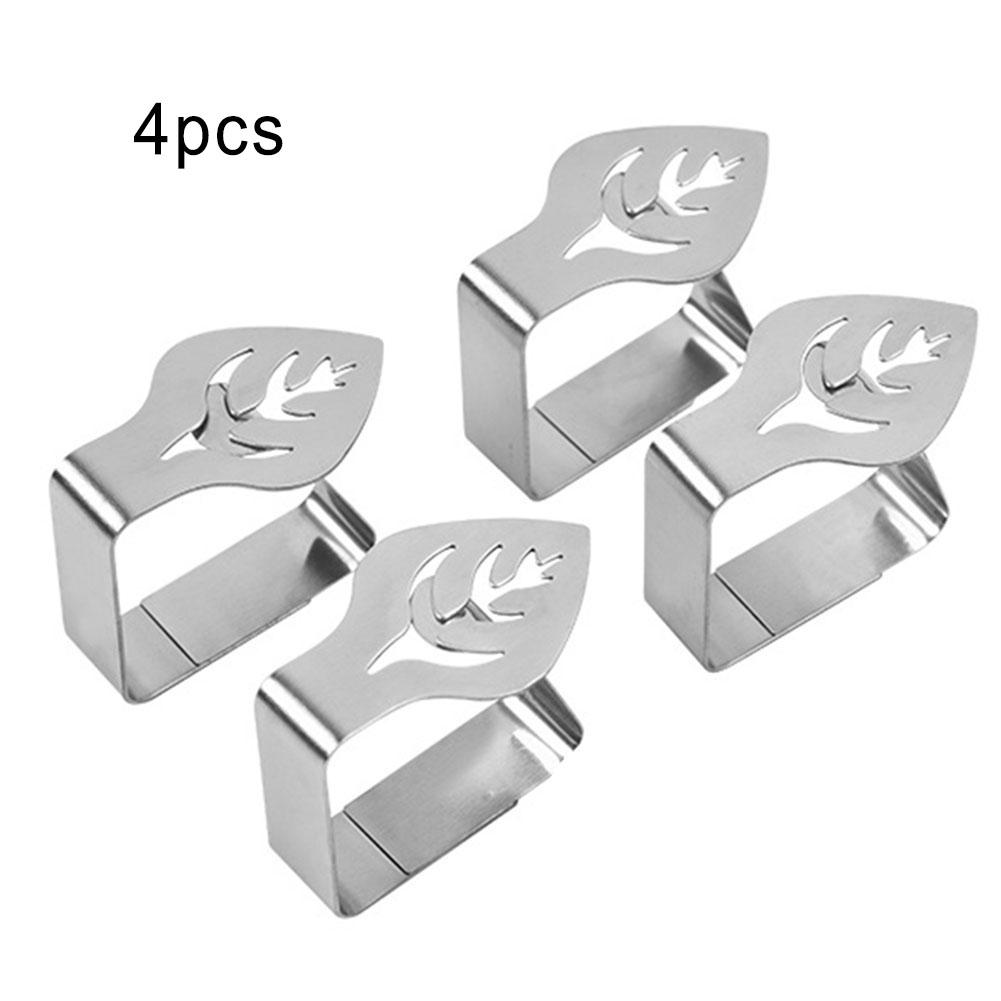 

Комплект зажимов для скатертей Легкий вес Пикник Надежный