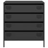 Sideboard Black 68 x 39 x 73.5 cm Cold Rolled Steel