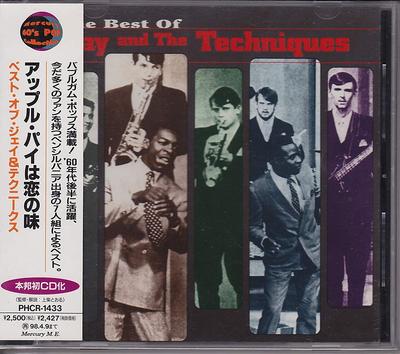 CD JAY & THE TECHNIQUES - The Best Of Jay and The Techniques PHCR1433 Mercury 1996 Japan ObiSoul/Funk Used