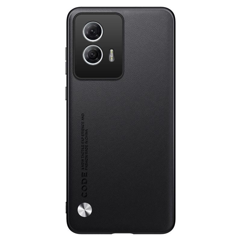 Motorola Edge50F Lederschutzhülle - Sturzsichere Komplettschutzhülle für G54/40/X30 und G14