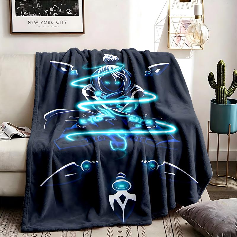VALORANT Theme Blanket Suitable For The Sofa Camping And Travel Made Of Soft Flannel Material An Ideal Gift For Occasions Such As Birthday