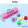Newest Hot Stone Catching Toy Folk Game Sets Plastic Dice Family Party Game Props Improve Hand-eye Coordination Kids Toys