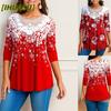 Women's Fashion Casual Sleeve O-Neck Blouses & Shirts