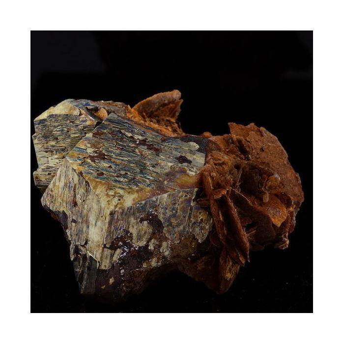 Sidérite, Pyrite 202.8 carats