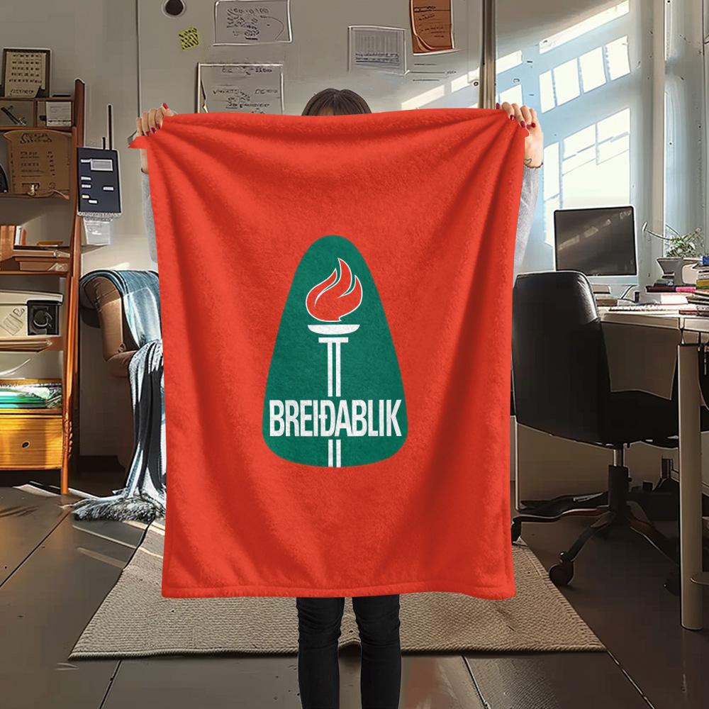 Breidablik Amateurs Print Flannel Blanket, High quality Comfortable for All Seasons, Home Decor, Warmth and Comfort