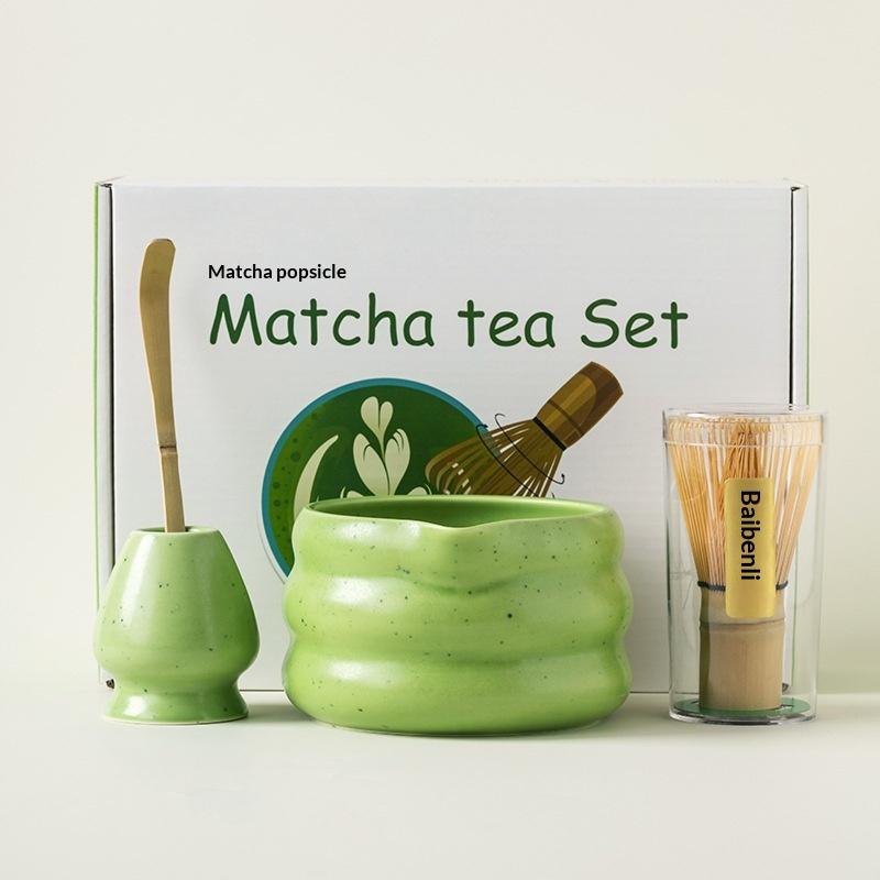 1 Set Matcha Whisk Set Includes Whisk Sets And Matcha Bowl With Spout Traditional Japanese Matcha Kit For Perfect Matcha