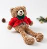Christmas Teddy Bear Plush 41 With Long Legs Christmas Decoration