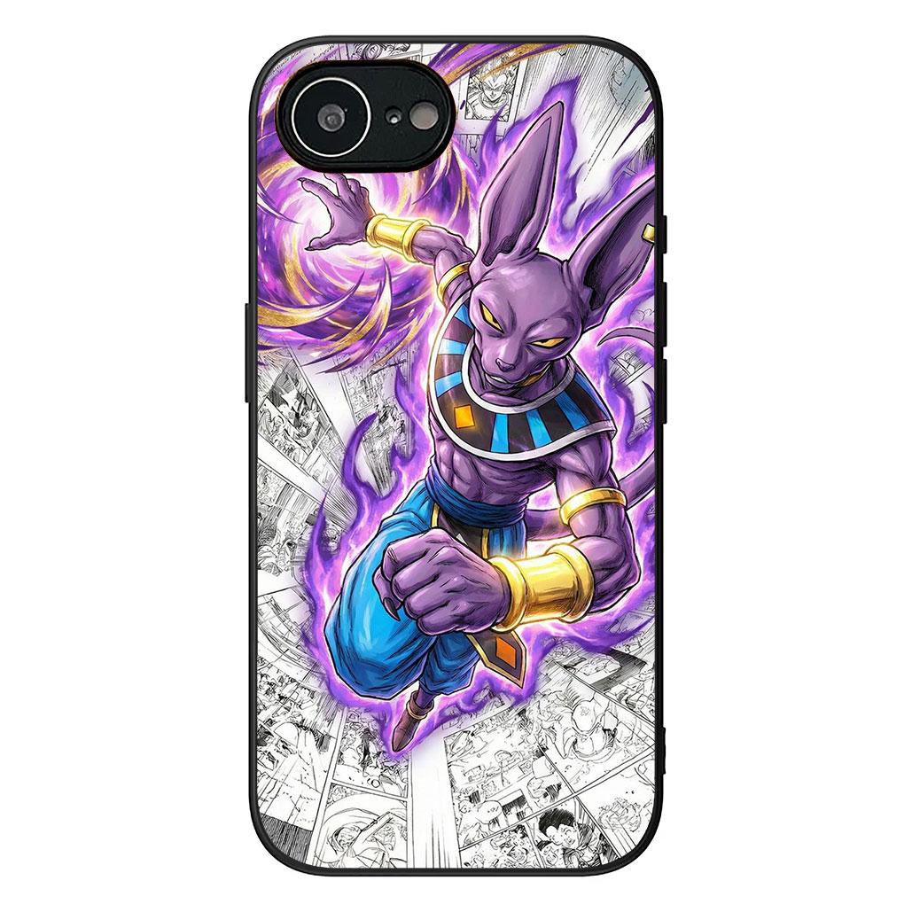 

Beerus Dragons Goku Balls Whis Phone Case for Xiaomi Redmi 15C 15 A5 9A 9C NFC 9T Note 9 8 8T Protective Cover Redmi Note 9S
