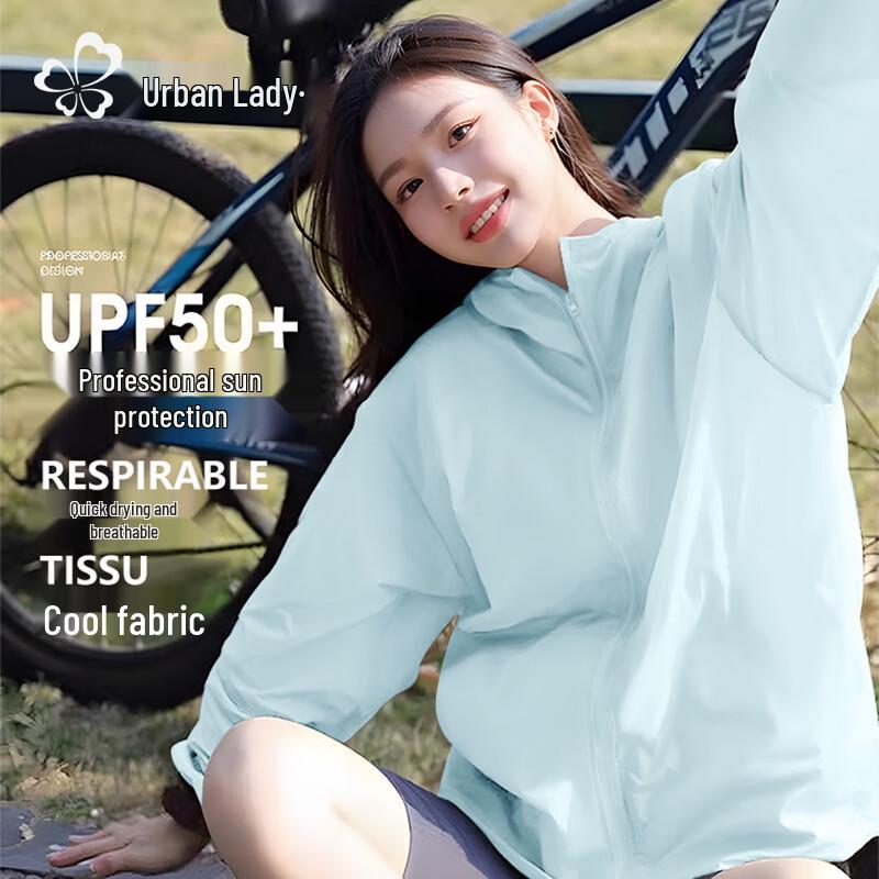 Women's Hooded Ice Silk UV Protection Outdoor Jacket
