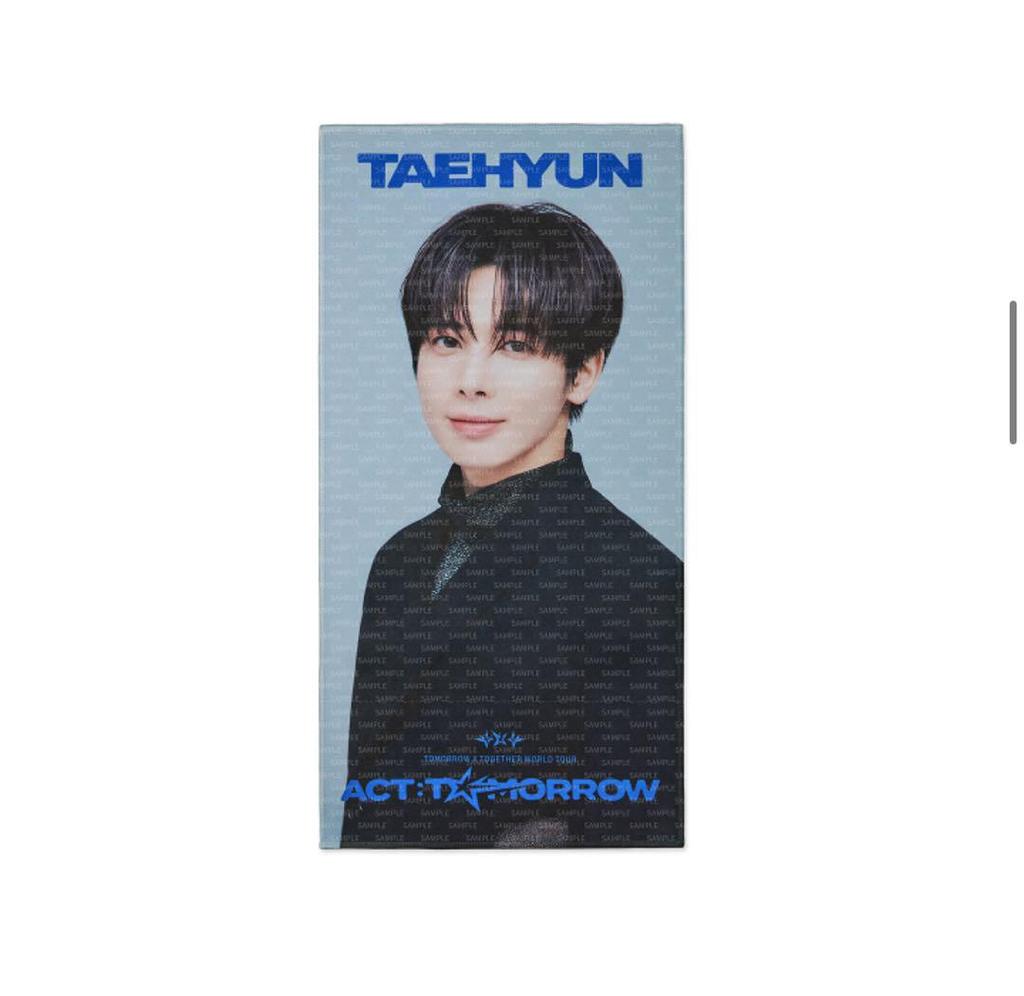 [USED] TXT Taehyung ACT:TOMORROW Photo Slogan