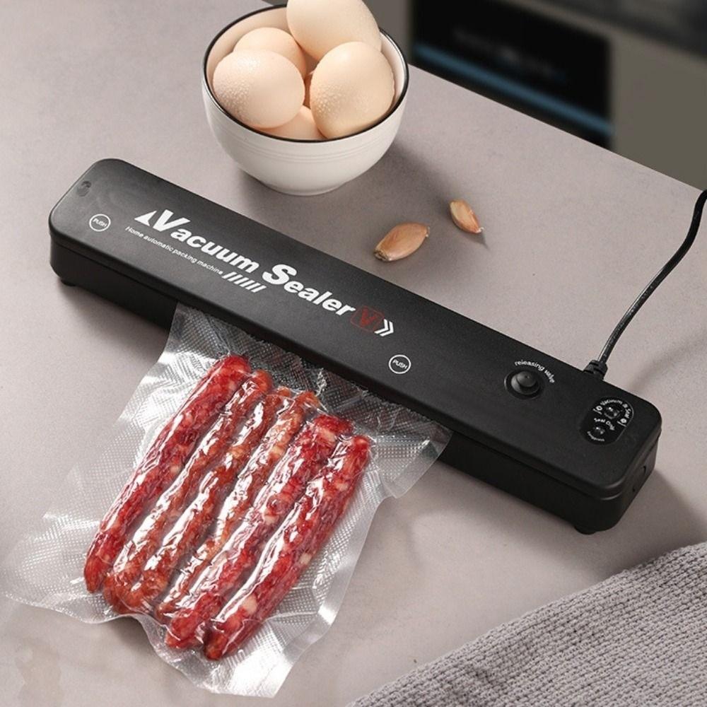 EU Plug Food Packaging Machine Fully Automatic Electric Food Sealer  Preservation Device