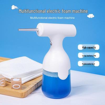 Electric Foaming Soap Dispenser for Kitchen, Pet Bath, Shower, and Facial Cleanser.