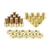 M4 Hex Brass Standoff Spacer 5mm+6mm Male To Female Thread Pillar Screw Nut