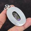 Purpurite Pendant Handmade Jewelry 925 Sterling Silver Pendant Antique Gemstone Jewelry Birthstone Jewelry Gift For Friend Statement Pendant