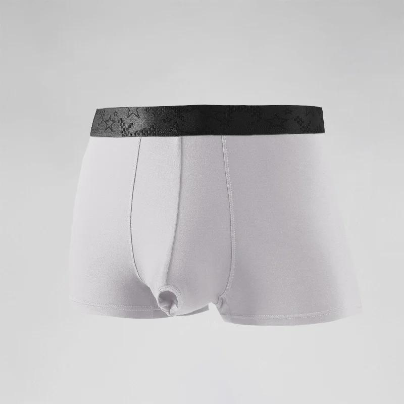 Maoren Men's Foreskin Separation Boxers with Bullet Resistance and Scrotum Support