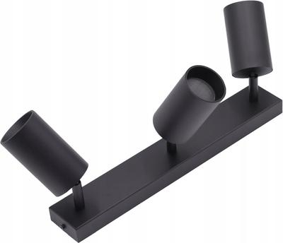 Triple Black Spot Wall Lamp Triple Ceiling Lamp