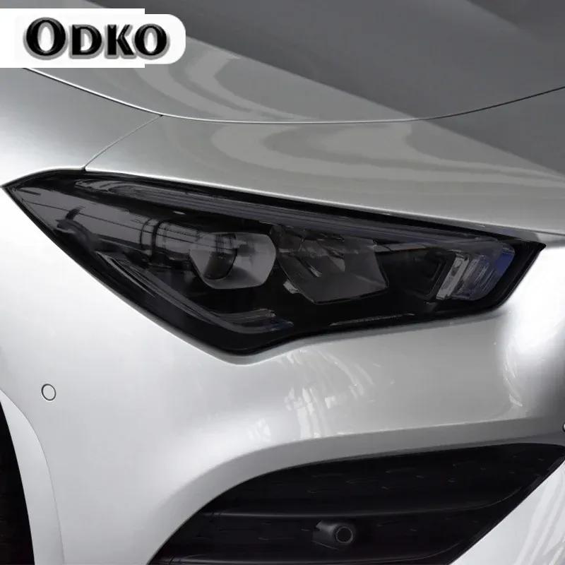Autoscheinwerfer Tönung Schwarz Schutzfolie Rückleuchte TPU Aufkleber Für Mercedes Benz CLA Klasse C117 X117 W117 C118 X118 AMG CLA45 35