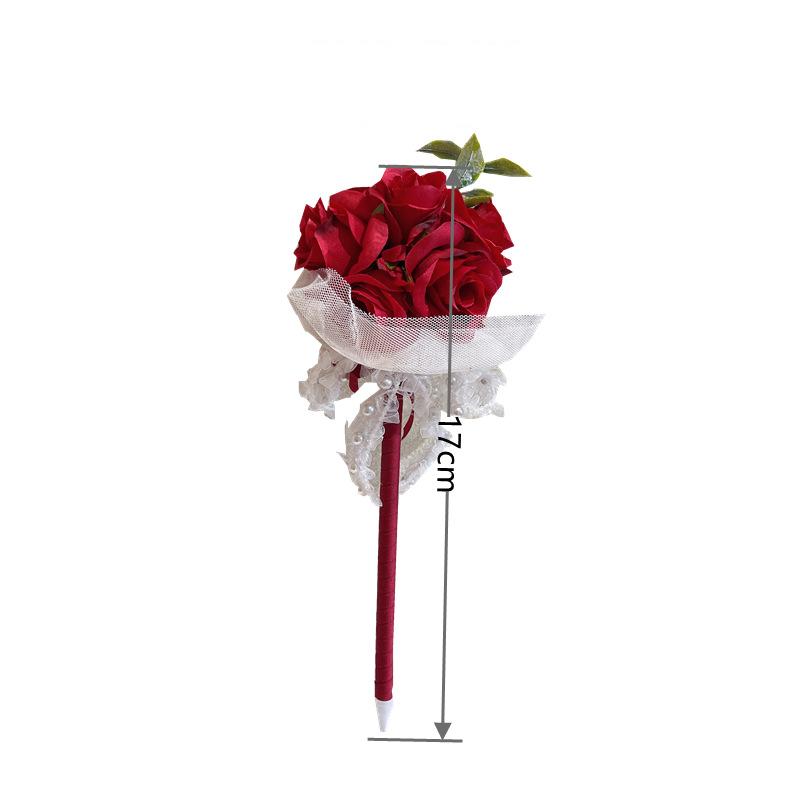 Gift Pen Practical Gift New Multi-headed Rose Handmade Bouquet Flower Pen