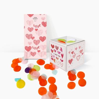 Jubiläum Explodierendes Konfetti Überraschungskarte Partydekorationen Karten Kreative Sprungbox Überraschungssprungbox Pop-Up Explosion