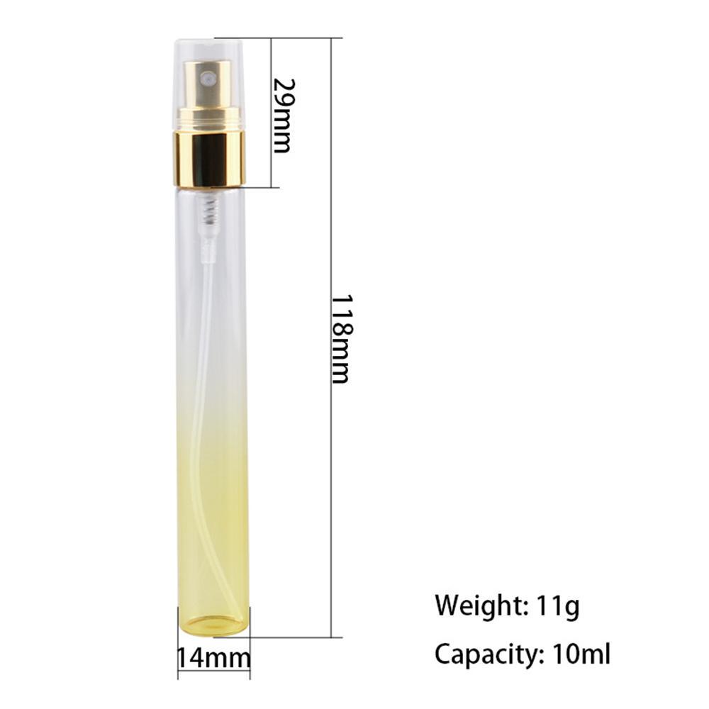 Sprayer Fine Mist Gradient Color Refillable Bottle Perfume Bottles Spray Bottles Perfume Atomizer