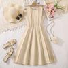 Children's Fashionable Sleeveless Dress, Elegant Princess Dress for Girls Spring and Summer