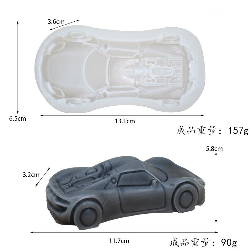 

DIY Mini Bus Silicone Candle Mold 3D Car Crafts Resin Plaster Casting Molds Handmade Soap Chocolate Cake Baking Tools Home Gifts