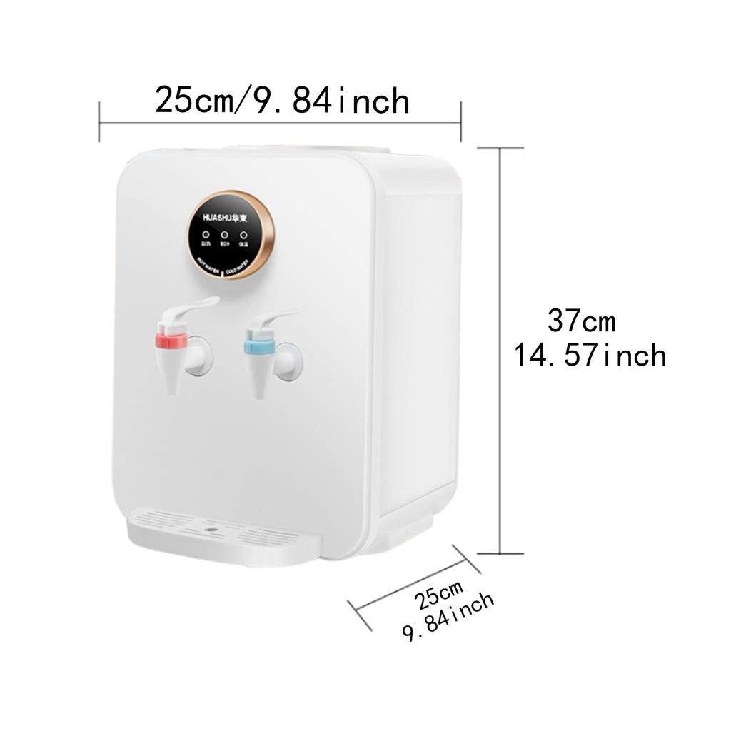 3 in 1 Tischwasserdispenser zur Zubereitung von Tee, Kaffee und Babymilch, Toplader-Wasserkühlerdispenser für Wohnheim, Wohnmobil, Zuhause, Küche