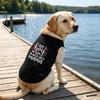 1pc Summer Thin Printed Pet T-shirt, Floral Letter Printed Soft and Breathable Cat and Dog Vest