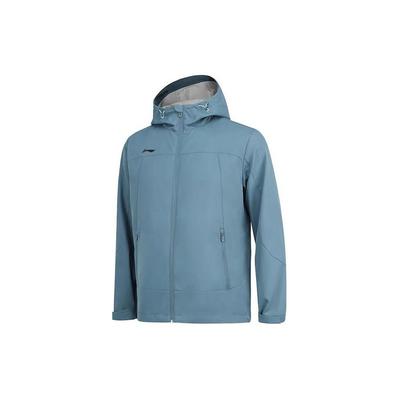 Li Ning Sports Casual Hooded Windbreaker Unisex Outerwear Indigo AFDSC15-4