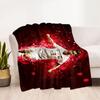 Polish Football Celebration Blanket Durable Comfort Suitable for Sofa Chair Livingroom for All Seasons Warmthful Decor Gift for Travel Home Birthdays