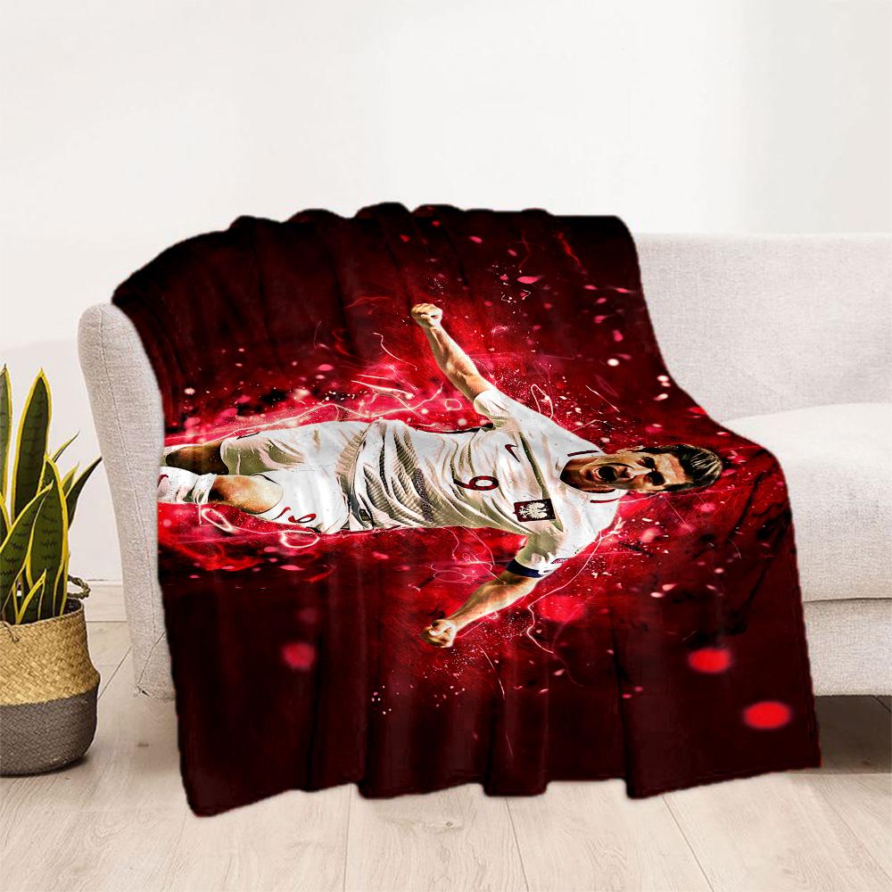 Polish Football Celebration Blanket Durable Comfort Suitable for Sofa Chair Livingroom for All Seasons Warmthful Decor Gift for Travel Home Birthdays