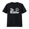 The Mix Father Funny Disk Jockey DJ T Shirt Vintage Washed Designer Clothes Versatile Slightly Casual Unisex Soft Graphic