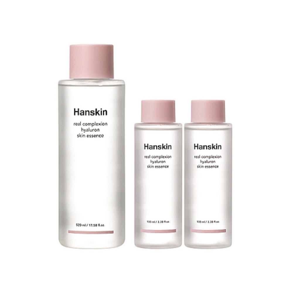 [Hanskin] Real Complextion Hyaluron Skin Essence 520 мл + 100 мл x 2 1set (520ml +100mlx2)