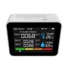 Inomhus   Kvalitetsskärm 12 Funktioner WiFi Termometer Hygrometer WiFi för   Smart App med 2,8  Färgdisplay Stöd för Larmfunktion CO2 Celsius