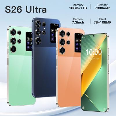 S26 Ultra Android Smartphone, 16GB+1TB, Ideal for International Use