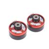 L28mm Magnetic External Rotor Gimbal Brushless Motor 3-Phase 330KV 2204 Brushless Motor 4mm Hollow Shaft Rotation Limit 290°