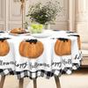 1 Halloween Tablecloth, Black Checked, For May 5Th, Day Of The Dead, Party Decorations Tablecloth