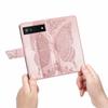 Google Pixel 10 Leather Flip Case with Embossed Card Slot & Magnetic Closure, Fits Google 8 Pro