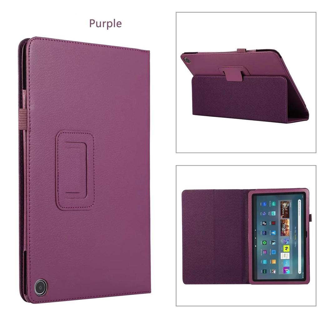 Standhülle für Amazon Fire Max 11 HD10 2023 HD8 7 2022 Schlanke Klapphülle Stoßfeste Bunte Luxus-PU-Leder-Tablet-Schale