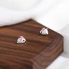 BF CLUB 925 Sterling Silver Pink Rabbit Earrings For Women Trendy Earring Jewelry Prevent Allergy Party Accessories Gift