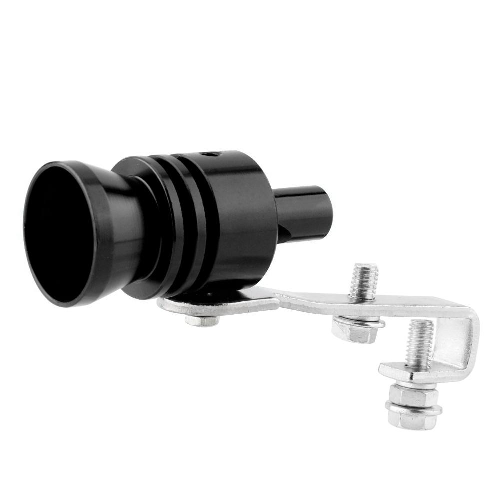 Car Exhaust Pipe Whistle for Automobile ATV SUV Auto Accessories (Black)