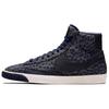Blazer Premium Casual Comfortable Slip-Resistant Durable Mid-Top Skate Shoes Men Sneaker Blue Black 917605-401