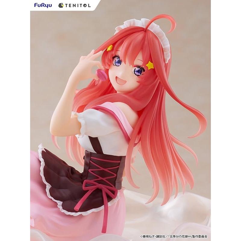 TENITOL Quintessential Quintuplets Miku Painted Complete Plastic Figure - Anime Collectible