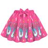 20759 Kinder Mädchen Steal a Brainrot 67 Print Badeanzug Bademode Top Rock Sets