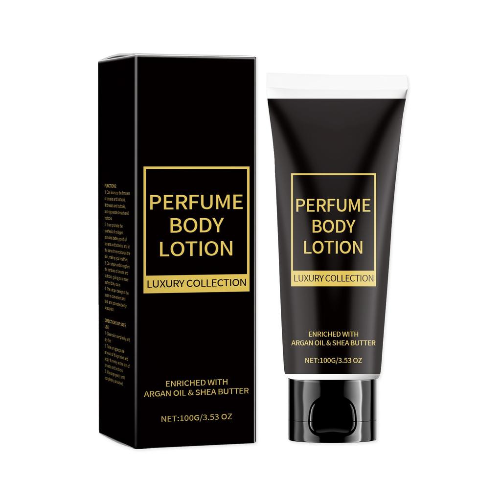 Parfüm-Körperlotion, Körperlotion, Körperfeuchtigkeitscreme, spendet der Haut Feuchtigkeit, bildet eine wasserabweisende Barriere, spendet dauerhaft Feuchtigkeit