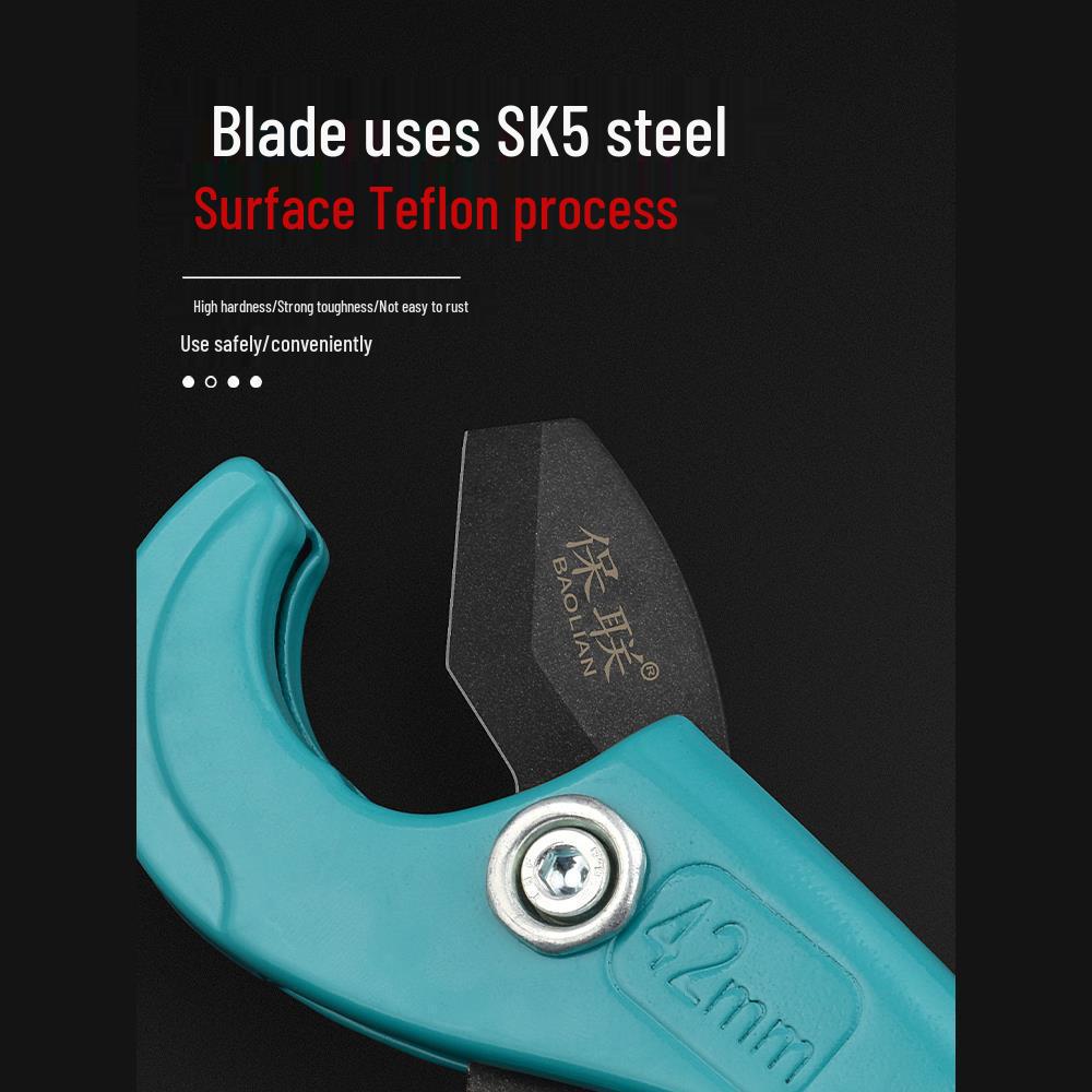 PVC Pipe Cutter - Quick, Professional Cutting Tool for PPR, PVC, and Water Pipes.