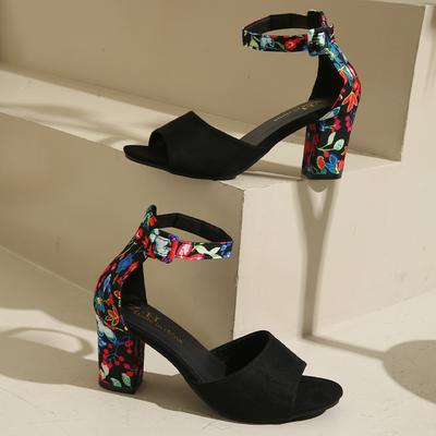 Sandali con Tacco Alto Donna Scarpe Estive Eleganti Scarpe con Tacco Donna Tendenza 2025 Marca Chunky Zapatillas De Mujer