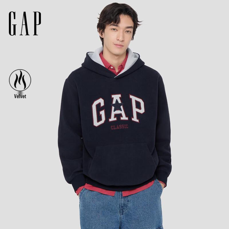 

Gap Unisex Logo Fleece Hoodie S