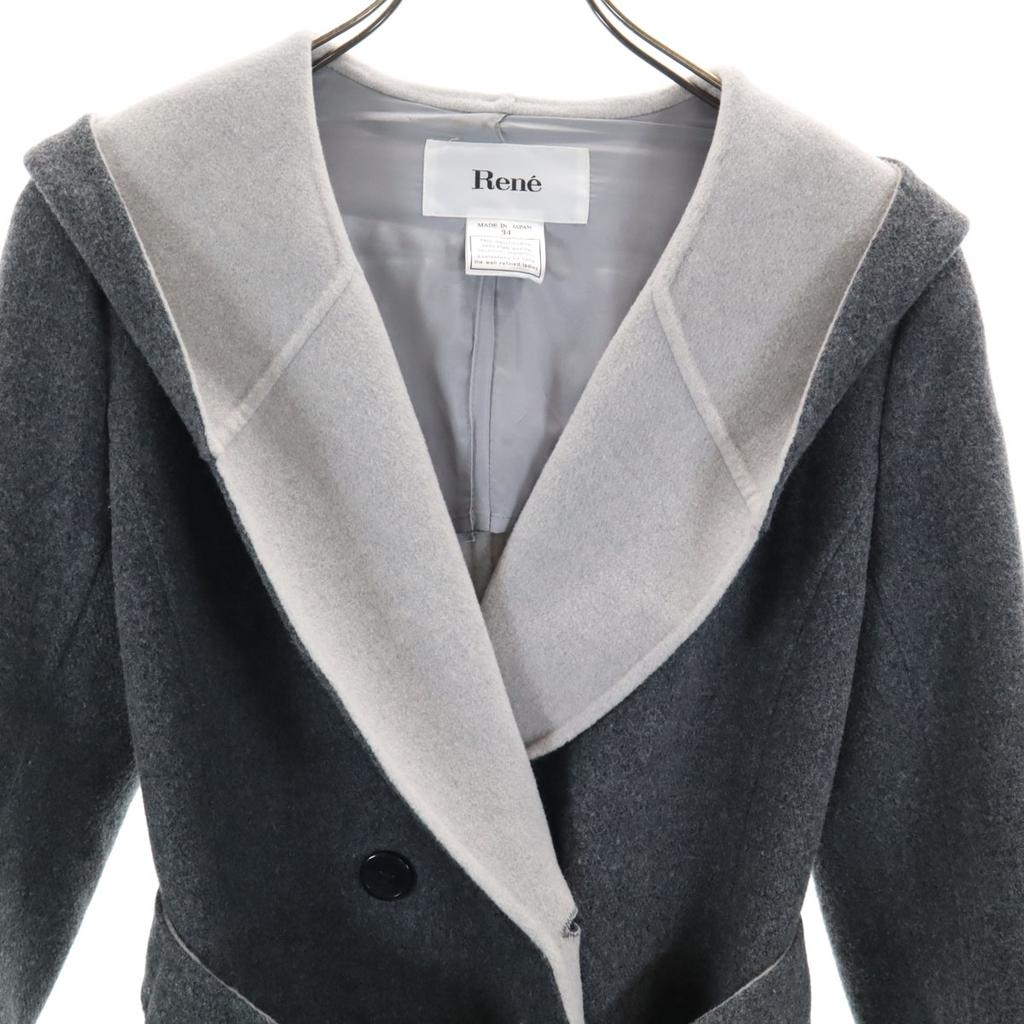 Rene made in Japan Hoodie coat 34 gray Women Used